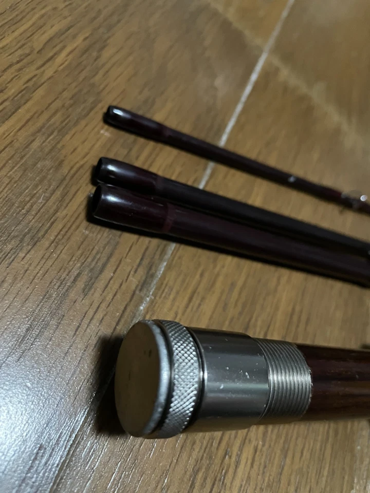 Winston IBIS 480-4 8'0" #4 wt 4Pce NoTube Black Used Fly Fishing Rods Carbon - Image 3 of 4