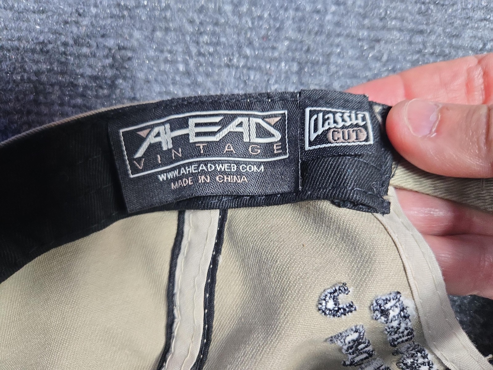 Ahead Disney Grumpy Baseball Hat Cap Strap Back M… - image 6