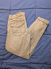 Sanctuary Standard Surplus Cargo Jogger Pants Womens Green Pockets L32xW27