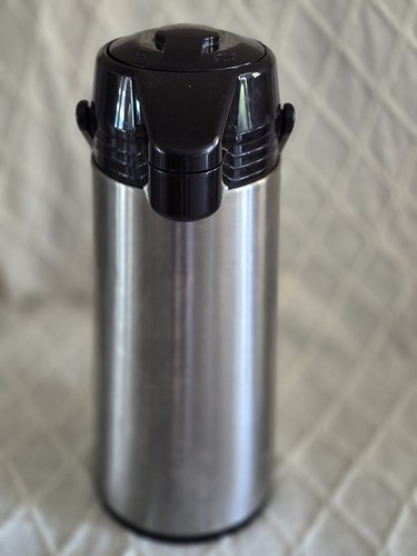 Aladdin Stainless Steel Lever Airpot with Pump Lid and Handle