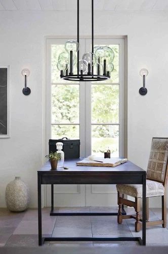 Hinkley Lighting 30520 Alchemy 1 Light 16" Tall Wall Sconce - Black - Picture 3 of 4