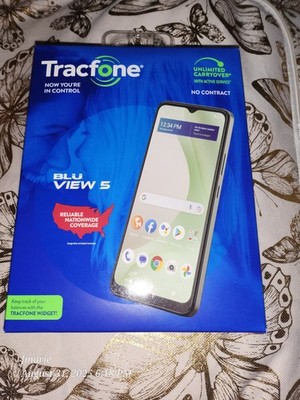 Tracfone BLU View 5 with 1500 Talk/Text/Data