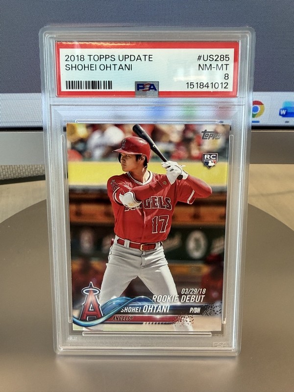 2018 Topps Update Series - Rookie Debut Shohei Ohtani #US285 (RC)