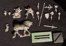 Warhammer Mordheim Marienberg Capitano piede e montato 