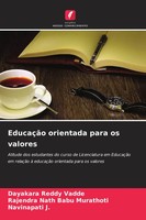 Dayakara Reddy Vadde (U. A.) | EducaçãO Orientada Para Os Valores | Taschenbuch