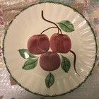 1940s Vintage Lot Of  7 Blue Ridge 9 1/2” Dinner Plates Crab Apple — photo 9