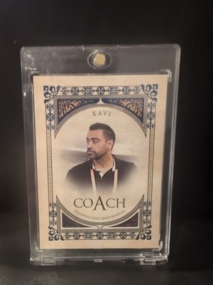 Xavi Futera Coach Patch Barcelona/Spanien 5/15   
