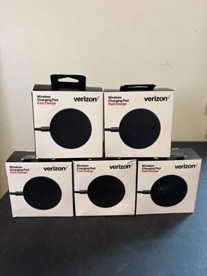 5 NEW Verizon Wireless Charging Pad with Fast Charge for iPhone, Samsung, & More