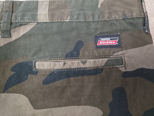 Dickies 5 Pocket Shorts Olive Green Camo Tech Pocket Ripstop Men's Size 40 U - Picture 5 of 8