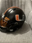 Ray Lewis Autograph Signed Helmet Beckett Certified COA Miami Hurricanes Rep