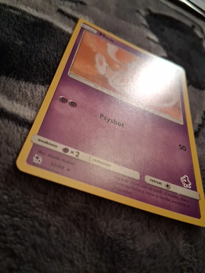 Mew - (Mewtwo Stamped) 032/068 Battle Academy Regular LP+ - Image 2 of 4