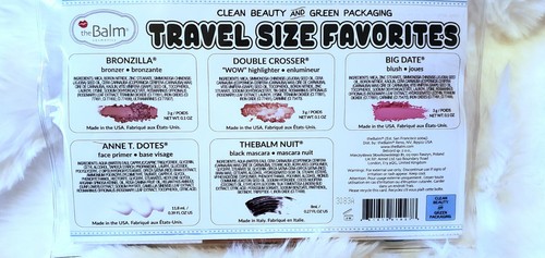 The Balm Favorites - Nuit Mascara Anne T Dotes Primer Bronzilla Big Date Crosser - Picture 8 of 9