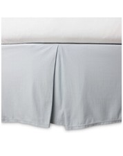 Burt  s Bees Crib Skirt in Sky 28  x52  