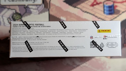 2024 Panini Donruss Optic NFL Football Factory Sealed Retail Box - Picture 2 of 2