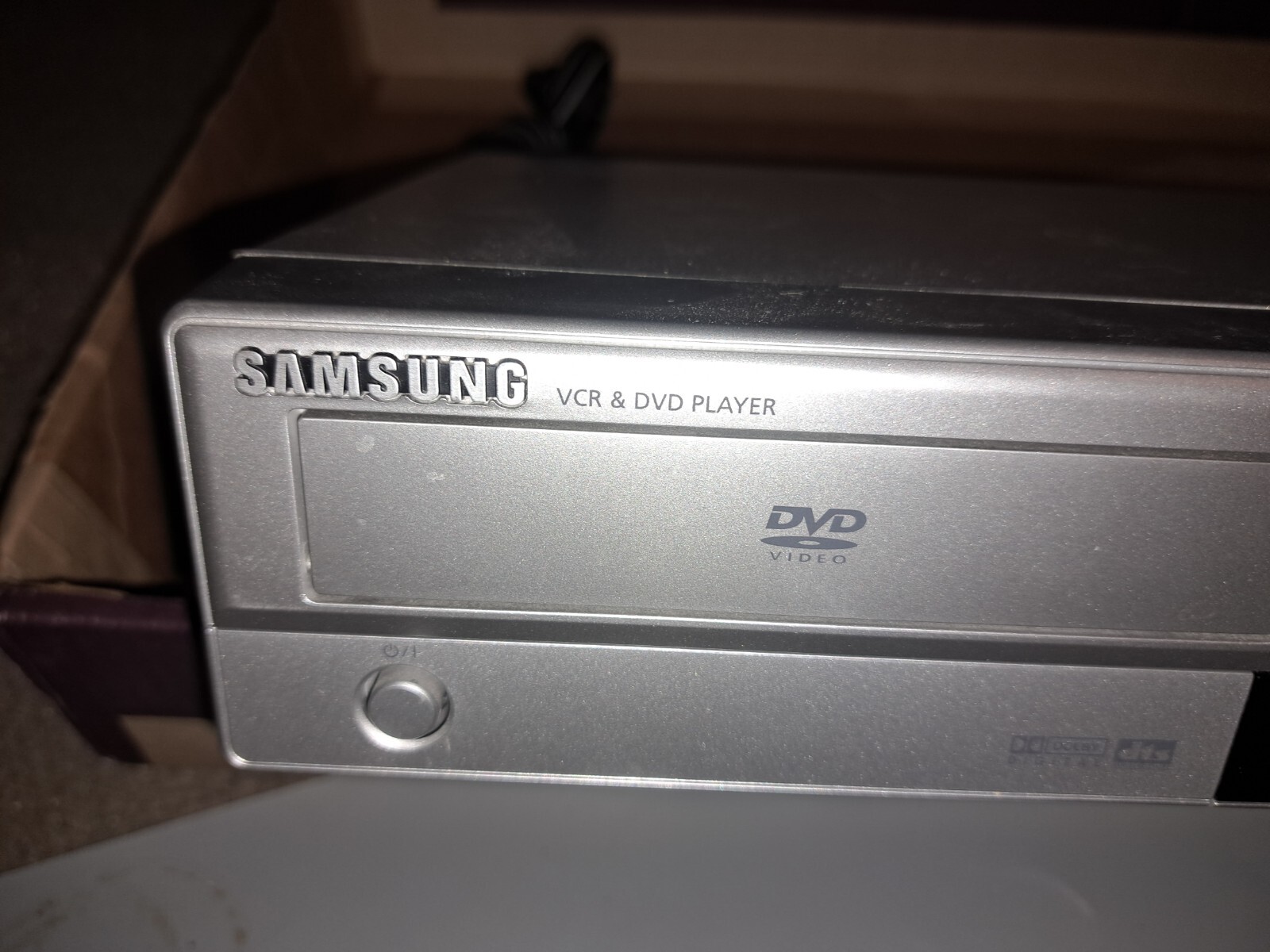 Samsung DVD VCR Combo DVDV5650 4 Head VHS Player + Remote WORKING