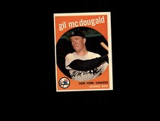 1959 Topps 345 Gil McDougald EX #D889923