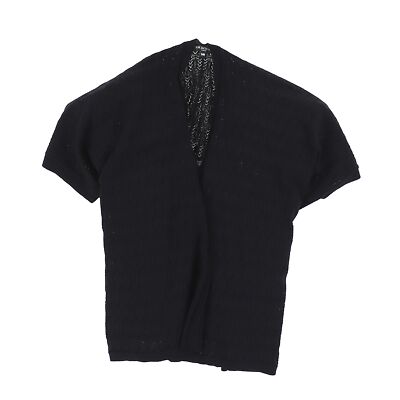 Ilse Jacobsen Damen Pullover Sweater Strick Gr.S (DE 36) Cape Schwarz 109546
