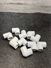 Lot of 10 Lasco D2466 Elbow 90 deg 1" PVC SCH 40