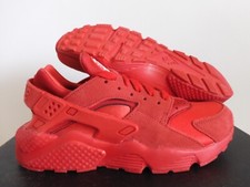 WMNS NIKE AIR HUARACHE ID RED-RED-WHITE SZ 9 RARE 2016  777331-997 