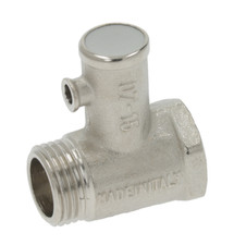 Valvola di Sicurezza per Scaldabagno Ricambi Raccordo Rubinetto Scalda Acqua *