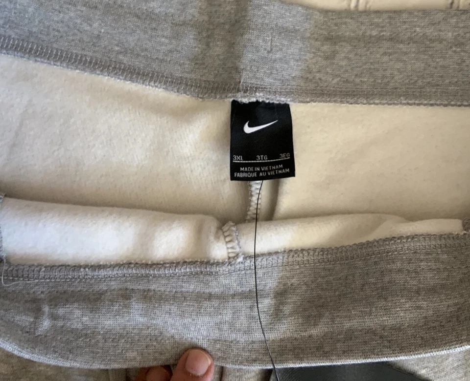 Pantalones deportivos para mujer Nike Club polar talla 3XL (gris) 836124 063 Foto 4 de 4