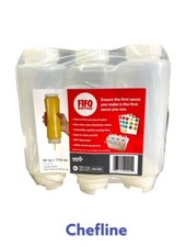 Set 3 Clear Squeeze Sauce Bottle/Dispenser, Mayo/Ketchup/Mustard, 16oz,20oz,24oz