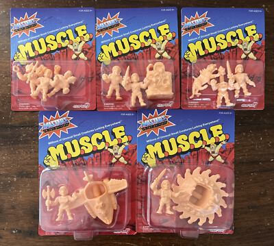 Masters of the Universe M.U.S.C.L.E. Mini-Figures Wave 3 Unpunched MOC, CHOOSE!