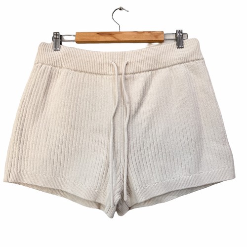 Reformation Womens Beige Knitted Flat 