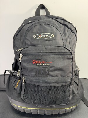 Ogio Ripleys Believe It Or Not TBS Backpack Logan Stomper Laptop Rubber Bottom