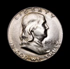 1952-S Franklin Half Dollar UNC+++