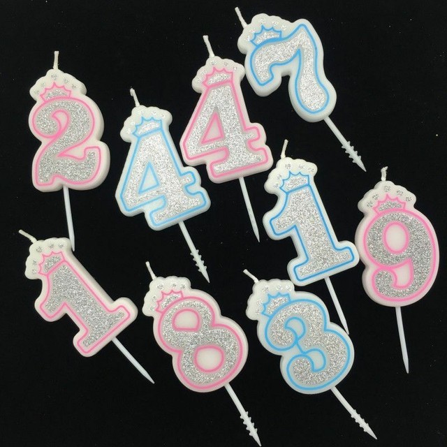 1 21 year countdown birthday candle