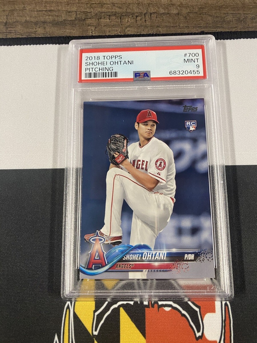 Shohei Ohtani 2018 Topps Rookie Card RC #700 | PSA 9 | Los Angeles 