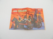 Notice Lego System - Set 6027 - Lego System Chevalier - Instruction Manual