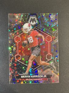 2024 Panini Mosaic Rookies No Huddle bc Mosaic Prizm #304 Marvin Harrison Jr.