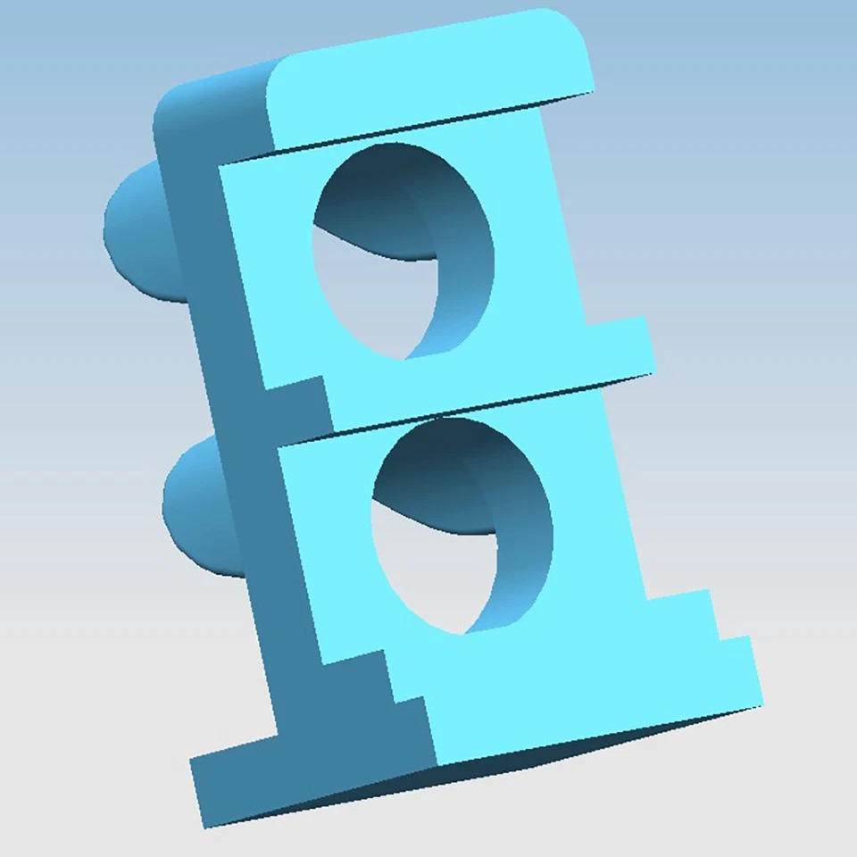 10 sets Target Face With Red Green LEDs Railway Dwarf Signal N Z Scale 2 Aspects - Image 4 of 4