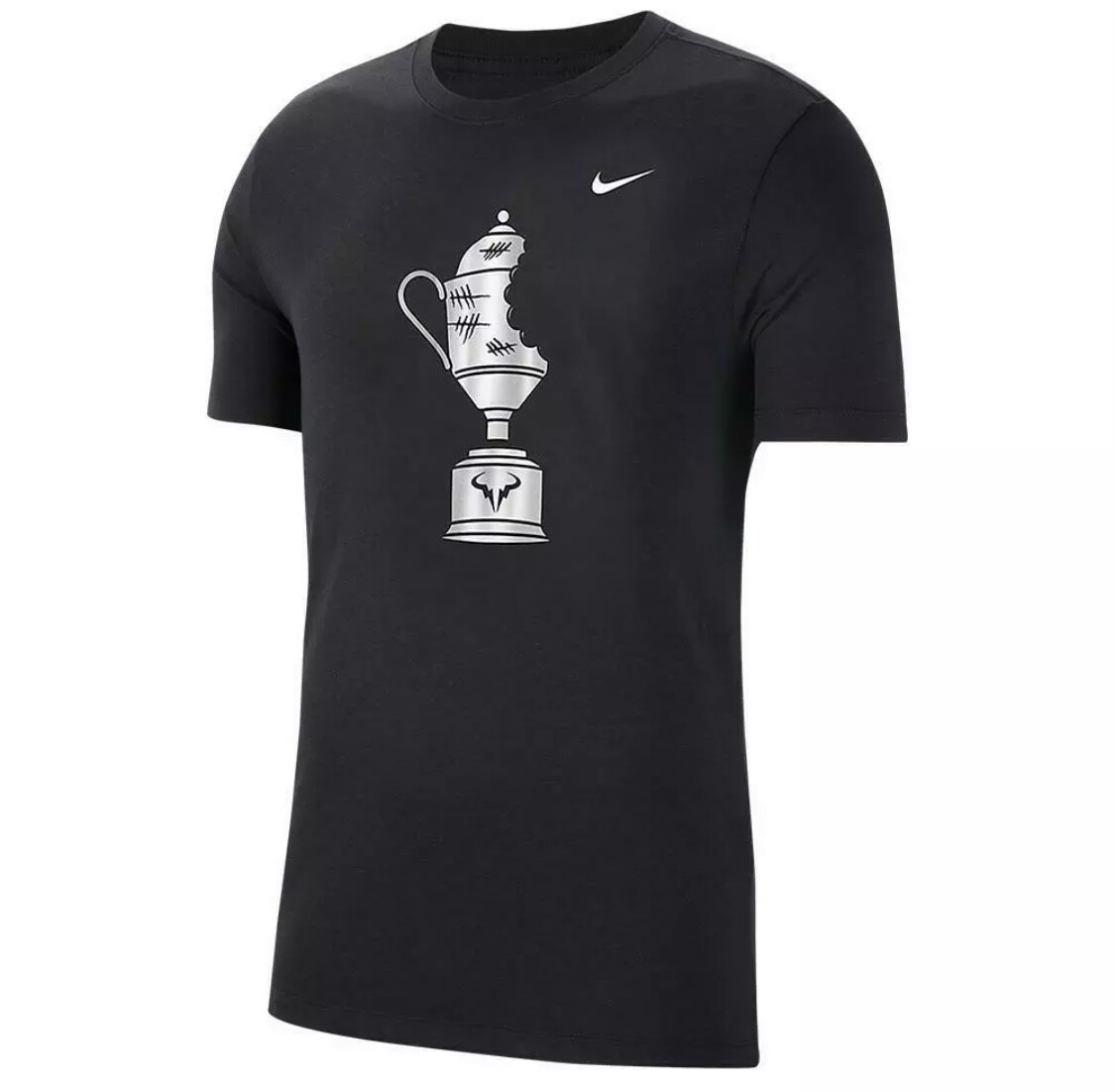 Nike Rafa Nadal 2020 French Open Trophy XX Slam Shirt Mens Large
