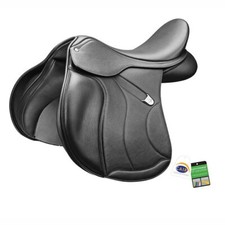Bates All Purpose+ Saddle with CAIR FREE LEATHER BALSAM FREE SADDLE COVER FRE...