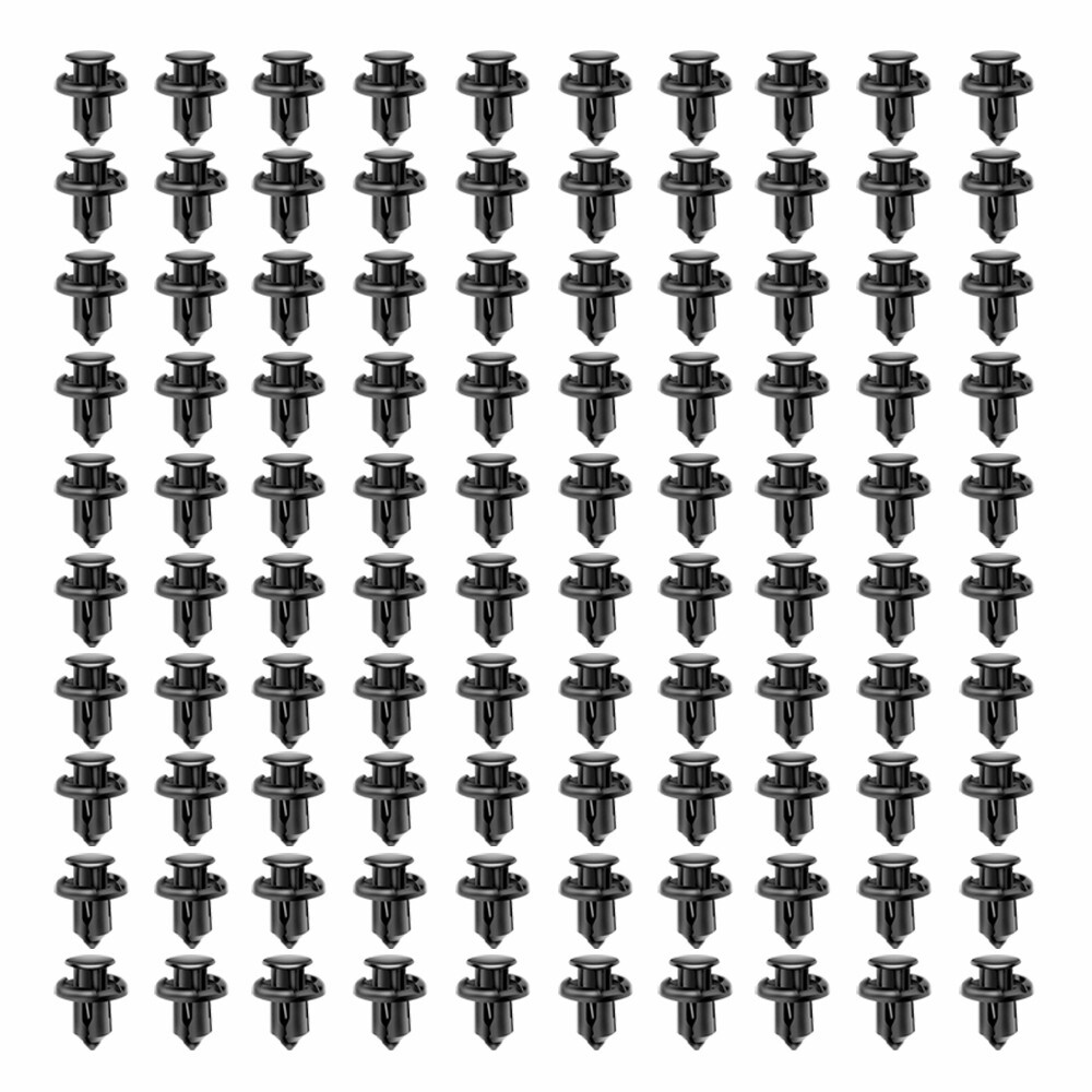 100PCS Acura Retainer Clips for Fender Hood Grille Moulding Side Garnish