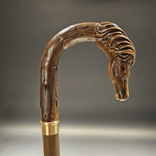 36" Antique Style Horse Head Walking Stick Cane