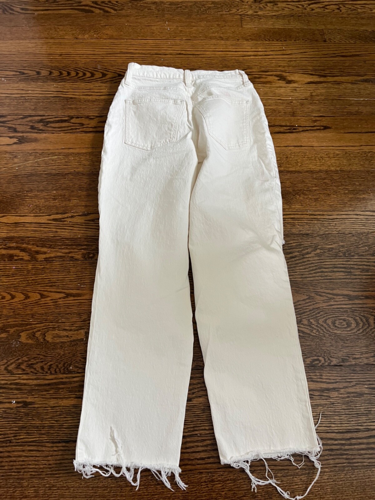 Target womens universal thread beige straight leg… - image 3