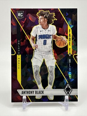 2023-24 Phoenix Fade To Black Maroon Ice 4 Anthony Black RC