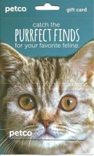 Petco Cat Gift Card With Hanger No $ Value Collectible