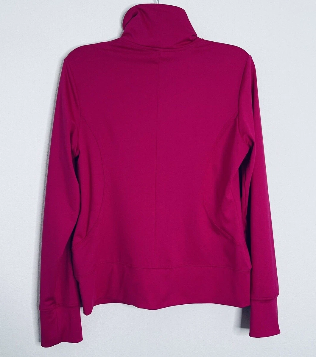 Champion Women s M Hot Pink Full Zip Athletic Jacket eBay