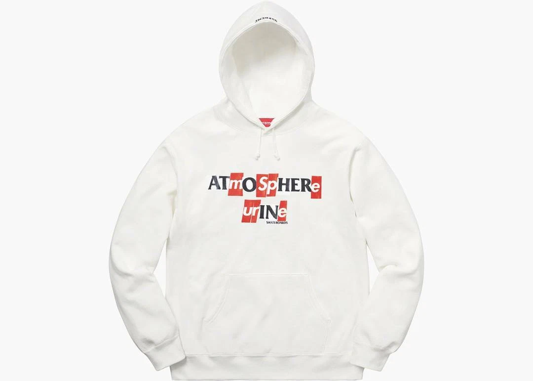 Sweat à capuche blanc Supreme Antihero FW20 taille Medium NEUF RARE Hoodie