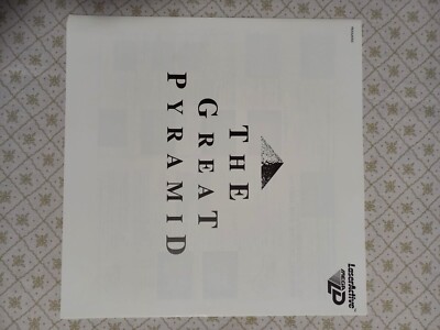 The Great Pyramid - Pioneer LaserActive Mega LD - NTSC Jap - CIB - Très Bon état