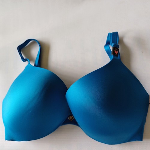 BNWT Victoria's Secret So Obsessed Blue Padded Push Up Bra UK 32DD rrp £45 - Picture 5 of 12