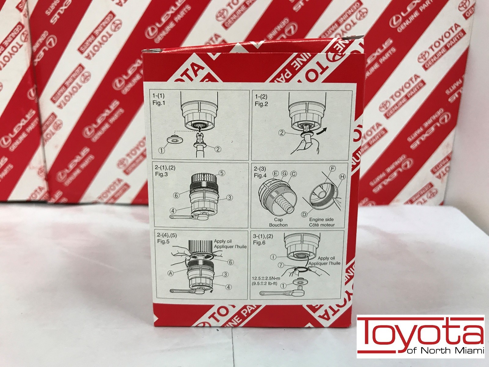 3 Pack OEM Genuine Toyota Oil Filter 04152-YZZA1 Lexus Scion