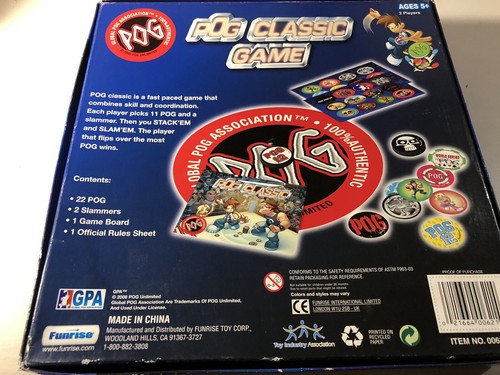 POG Classic Game (2006) w/3 Slammers and Over 100 Pogs Pog Unlimited Rohks Tilt - Picture 2 of 12