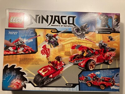 LEGO 70727 X-1 Ninja Charger Ninjago Masters of Spinjitzu New