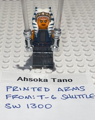 LEGO® STAR WARS AHSOKA TANO Minifigure from 75362 NEW T-6 Jedi Shuttle 100%  LEGO